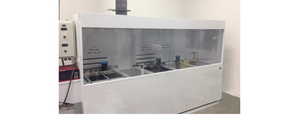 Nitric Passivation Fume Hood / Wet Bench