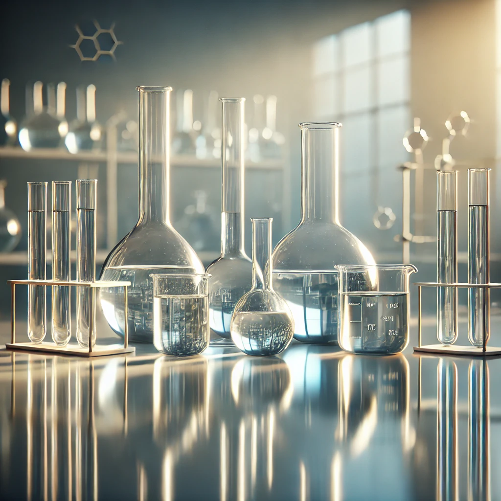 laboratory test tubes