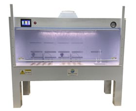 Fume hood for wet chemical processing - Nitric passivation
