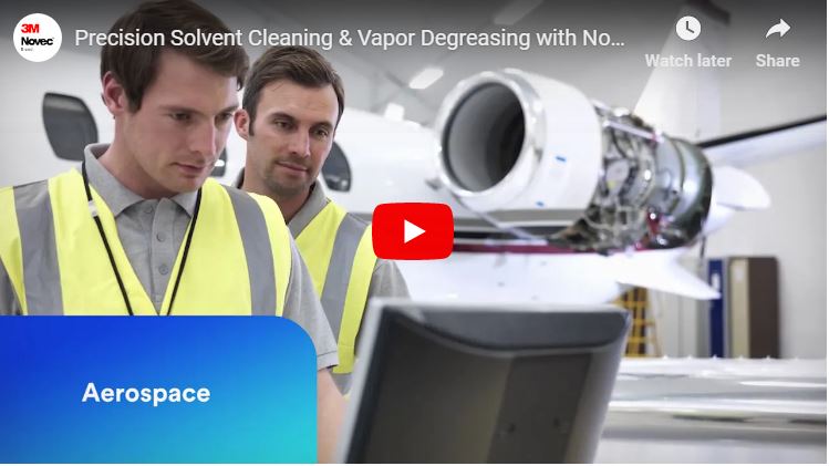 Precision Solvent Cleaning and Vapor Degreasing with 3M Novec Fluid