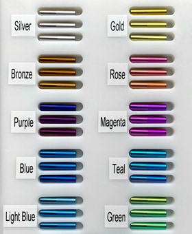 Titanium Anodizing Chart for Titanium Color based on Titanium Anodizing Voltage